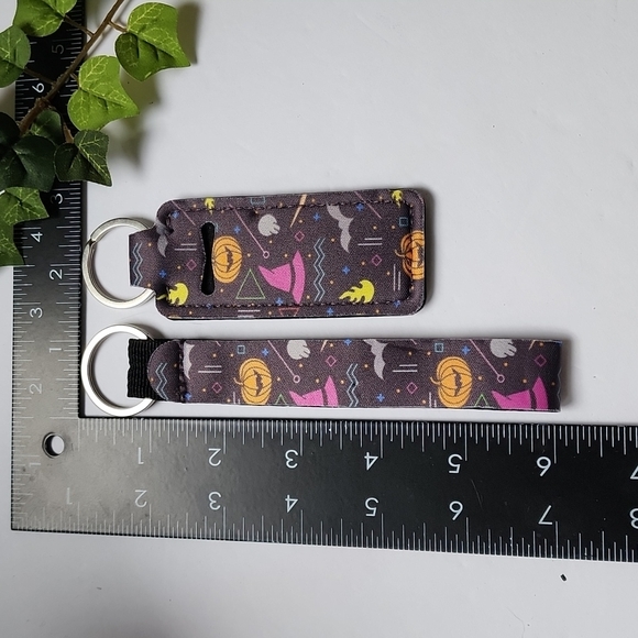 Halloween Neoprene Chapstick Holder & Keychain - Picture 3 of 3